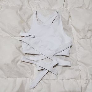 LAmade White Crop Top